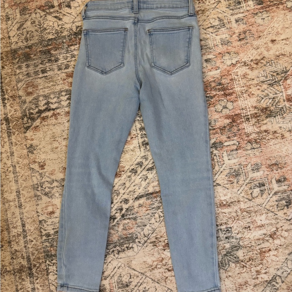 RE Generation Meadow Light Wash Distressed‎ Skinny Jeans Women’s S 27